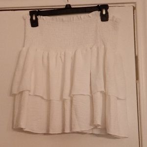 Cute Shein Strapless Ruffle Top